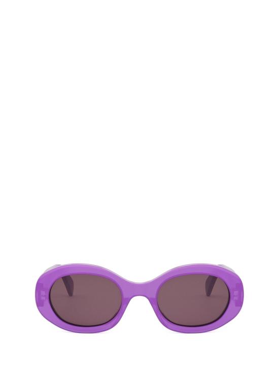 26FW 셀린느 아세테이트 트리옹프 오벌 선글라스 CL40194U 78E VIOLET