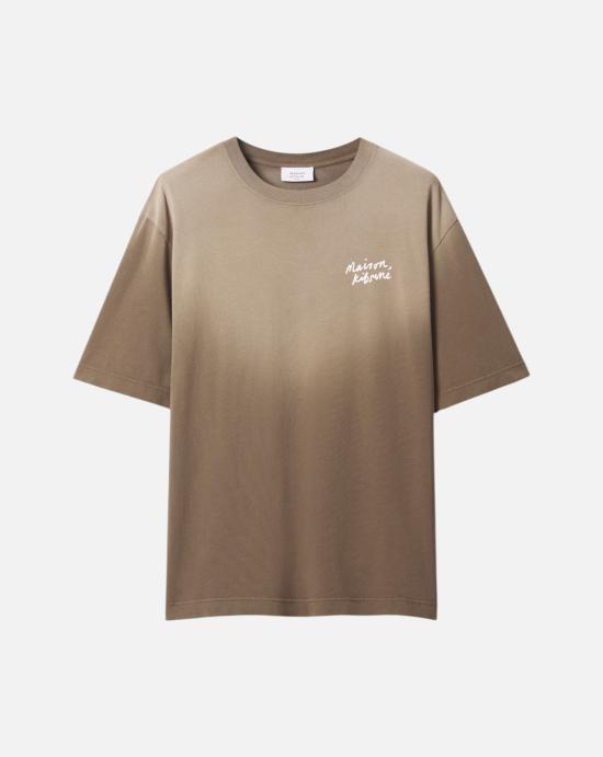  메종키츠네 셔츠 MRMJT23KJBIT8 0644 DEEP KAKI FADED
