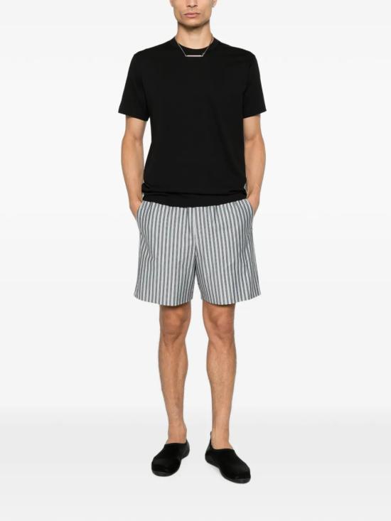 26FW 꼼데가르송 반팔 티셔츠 FR T007 W26 3 BLACK WHITE - COMME DES GARCONS