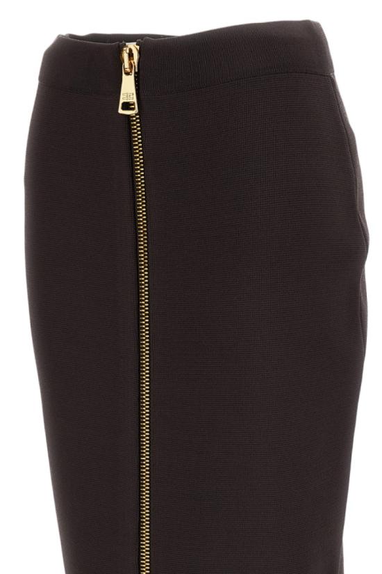 26FW 엘리자베타프랜치 스커트 GK28B66E2EV9 Brown - ELISABETTA FRANCHI