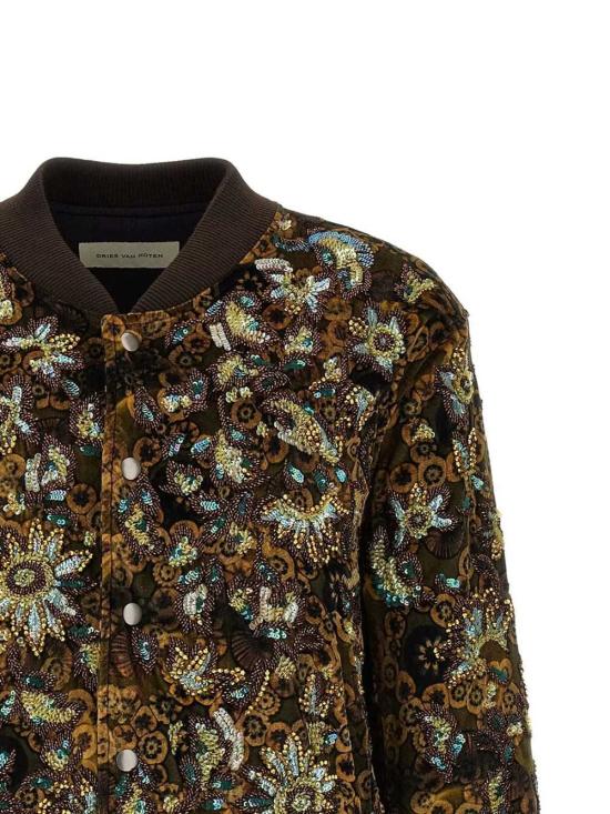 26FW 드리스 반 노튼 자켓 2620205294296 KHAKI 606 - DRIES VAN NOTEN