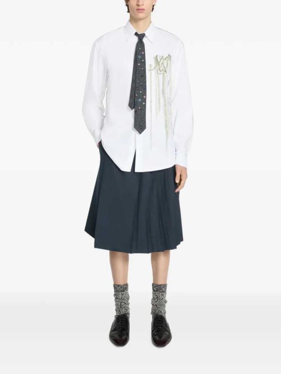 26FW 드리스 반 노튼 넥타이 2620206044264 NAVY 509 - DRIES VAN NOTEN