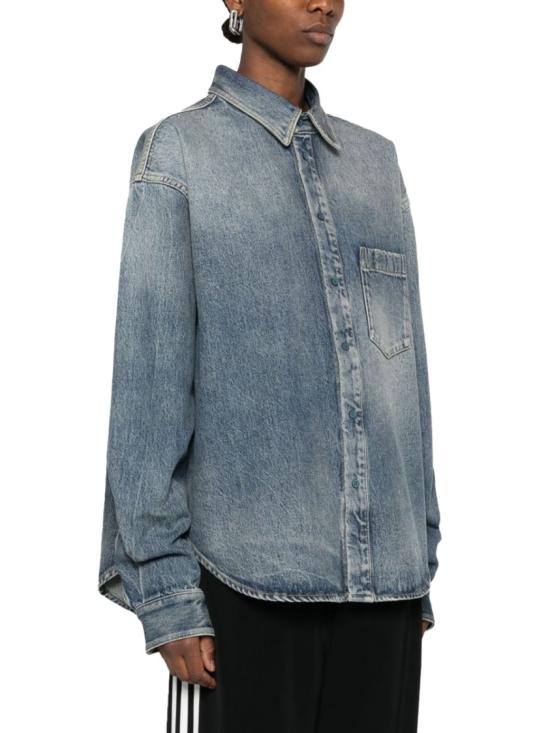  발렌시아가 플레어드 카고 팬츠 783691 THW254245 Grey - BALENCIAGA