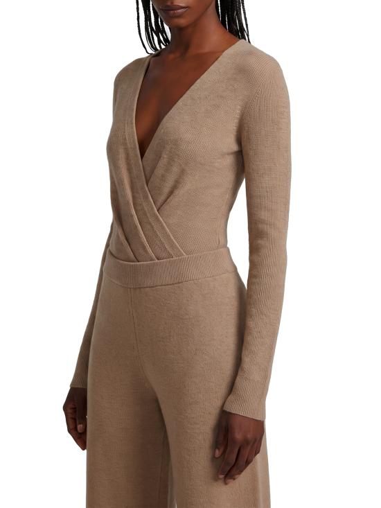 26FW 막스마라 바디수트 티셔츠 2621366282600 BEIGE - MAX MARA