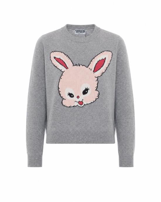 26FW 에센셜앤트워프 스웨터 KAPITAL K2GG GREY