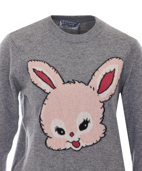 26FW 에센셜앤트워프 스웨터 KAPITAL K2GG GREY - ESSENTIEL ANTWERP