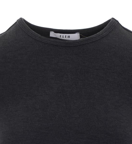 26FW 엘레 반팔 티셔츠 0041 GRIGIO SCURO GREY - ELEH