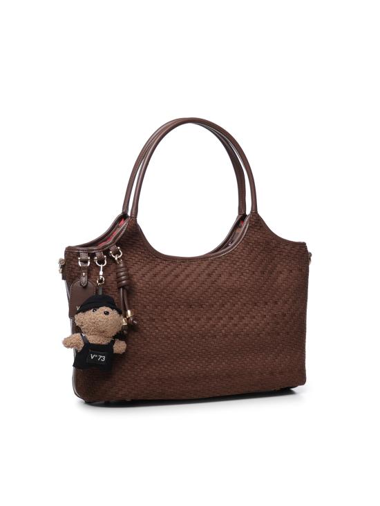 26FW 브이73 가방 73BS9O601C ZELDAMORO DARK BROWN - V73
