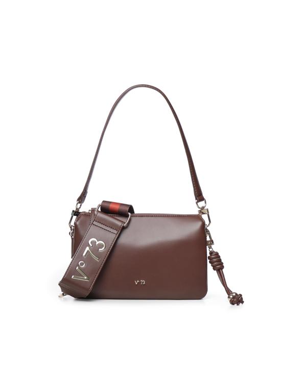 26FW 브이73 가방 73BSA8401 ZIRCONECIOCCOLATO CHOCOLATE