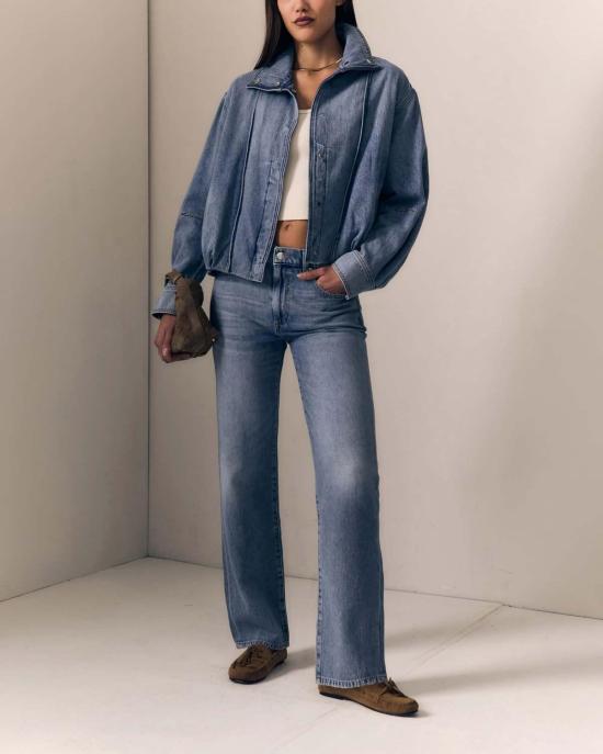  르장 데님 팬츠 잊기 힘든  90년대 중반 스트레이트 진 - LE JEAN