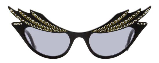 구찌 안경 할리우드 포에버 GG1094 S001 50mm 플라스틱(아세테이트) 선글라스 - GUCCI