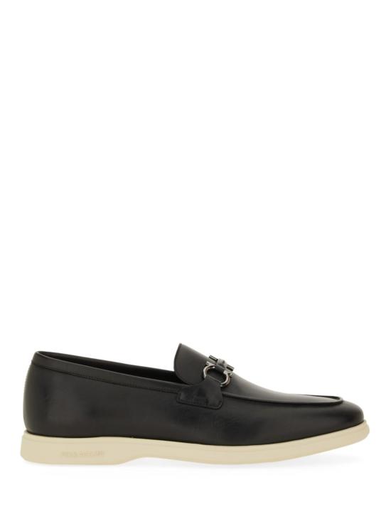  살바토레 페라가모 로퍼 페라가모 모카신 간치니 송아지 가죽  블랙 - SALVATORE FERRAGAMO
