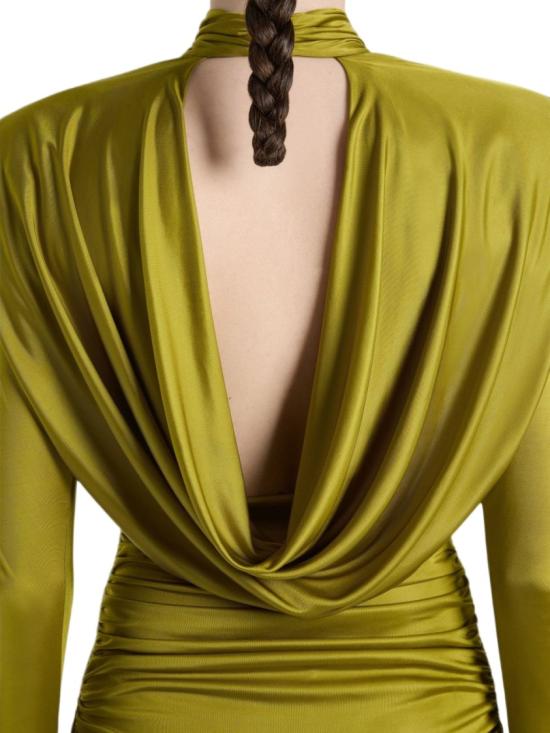 26FW 발망 원피스 DR0000000081 A50 Green - BALMAIN