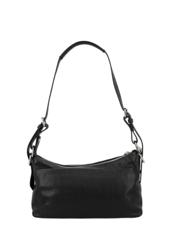 26FW 비비안웨스트우드 레더 호보 숄더백 46020017W L00BXN401 Black - VIVIENNE WESTWOOD