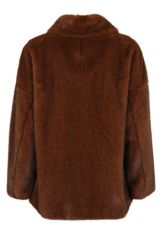 26FW 에르노 페이크 퍼 패치 포켓 코트 GC000600D 12739 Brown - HERNO