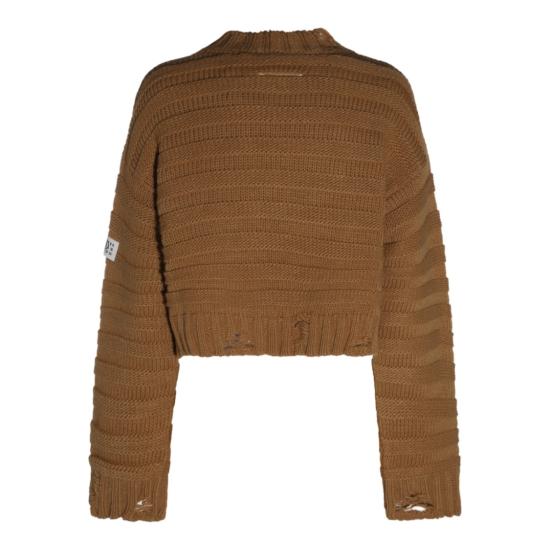 26FW MM6 메종마르지엘라 니트웨어 S52HL0031M13040156 Brown - MM6 MAISON MARGIELA