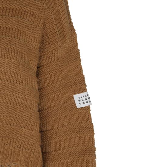 26FW MM6 메종마르지엘라 니트웨어 S52HL0031M13040156 Brown - MM6 MAISON MARGIELA