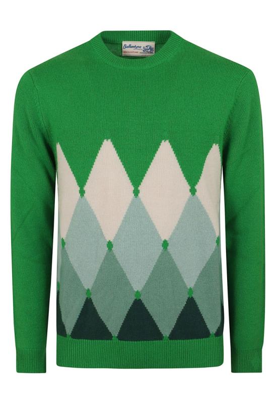 26FW 발렌타인 니트웨어 B2P000 7K0A8 Green