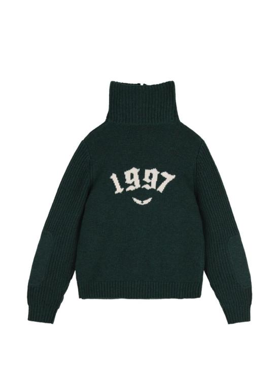 26FW [키즈] 자딕앤볼테르 니트/스웻셔츠 X60852 H45 VERDE - ZADIG & VOLTAIRE