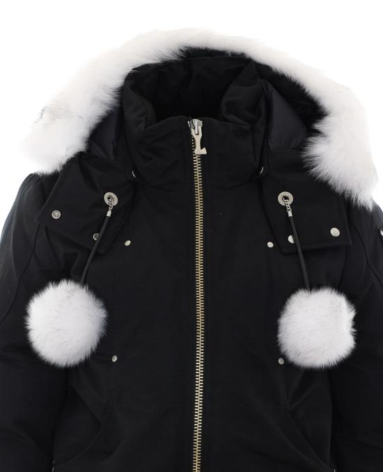 26FW 무스너클 오리지널 데비 시어링 트림 봄버 재킷 M35LB002S 1001 NERO - MOOSE KNUCKLES