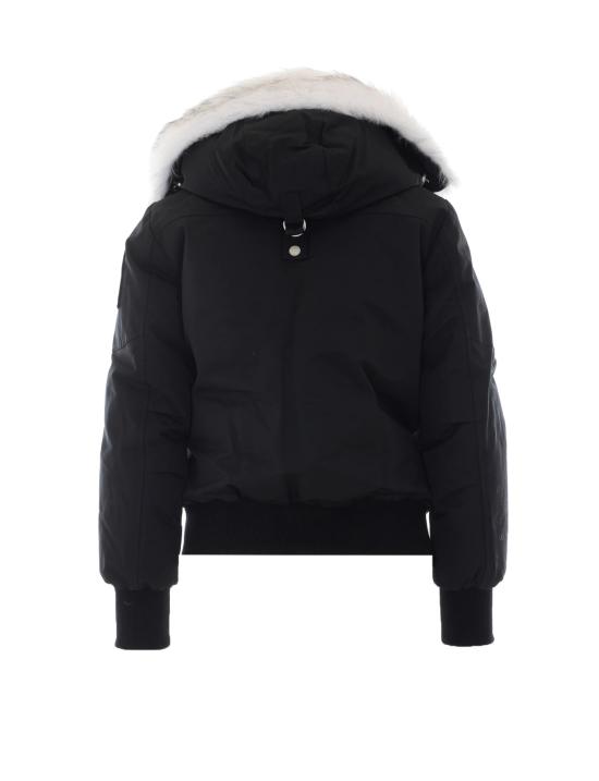 26FW 무스너클 오리지널 데비 시어링 트림 봄버 재킷 M35LB002S 1001 NERO - MOOSE KNUCKLES