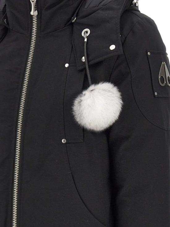 26FW 무스너클 오리지널 데비 시어링 트림 봄버 재킷 M35LB002S 1001 NERO - MOOSE KNUCKLES