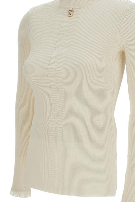 26FW 엘리자베타프랜치 니트웨어 MK22B66E2193 White - ELISABETTA FRANCHI
