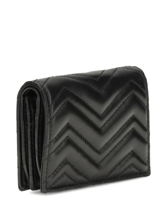 26FW 구찌 GG 마몽 카드 케이스 466492AAFAX1000 Black - GUCCI