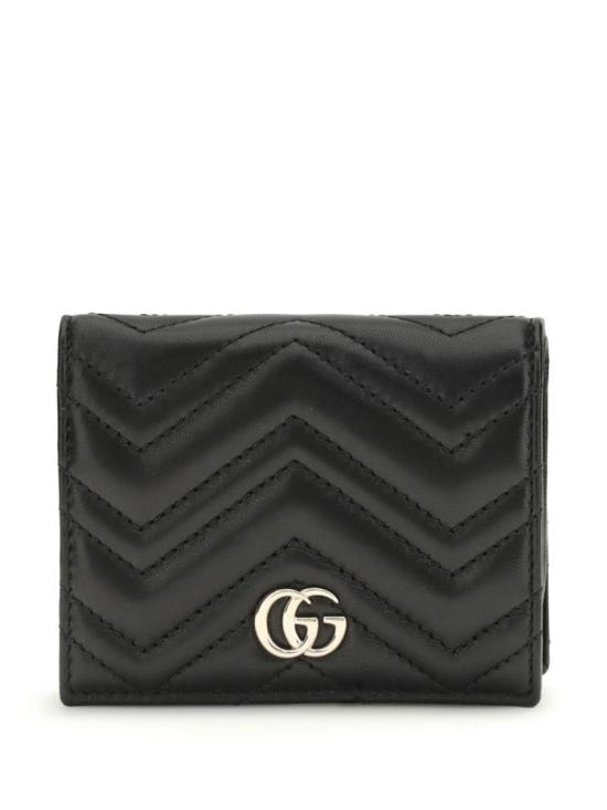 26FW 구찌 GG 마몽 카드 케이스 466492AAFAX1000 Black