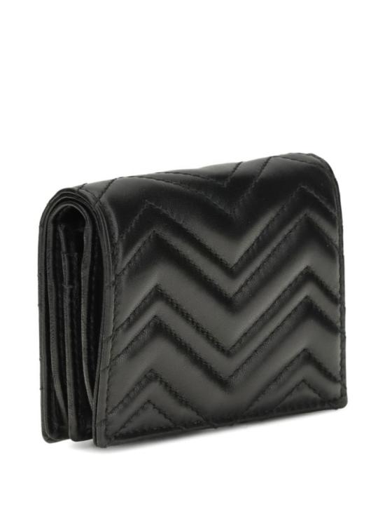 26FW 구찌 GG 마몽 카드 케이스 466492AAFAX1000 Black - GUCCI