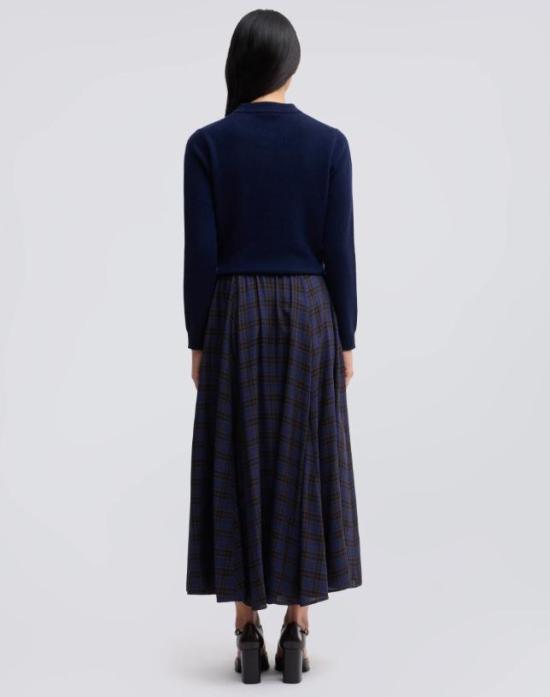 26FW 아스페시 미디 스커트 2289 E85346096 BLUE - ASPESI