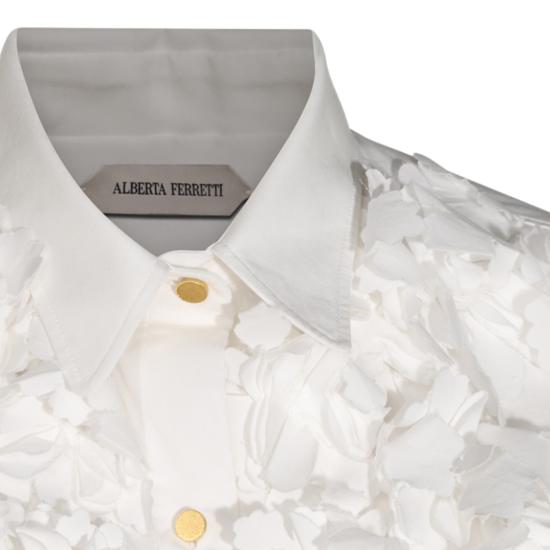 26FW 알베르타 페레티 탑 262UA020866220002 White - ALBERTA FERRETTI