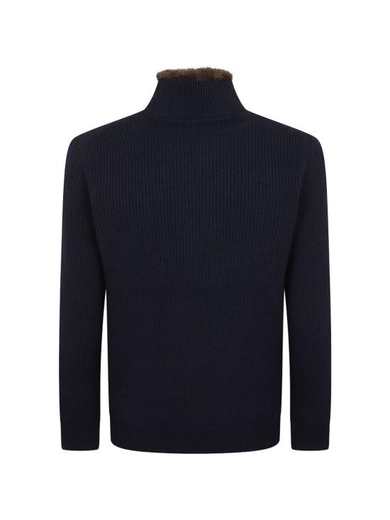 26FW 발바 스웨터 1558123546 598 BLU - BARBA