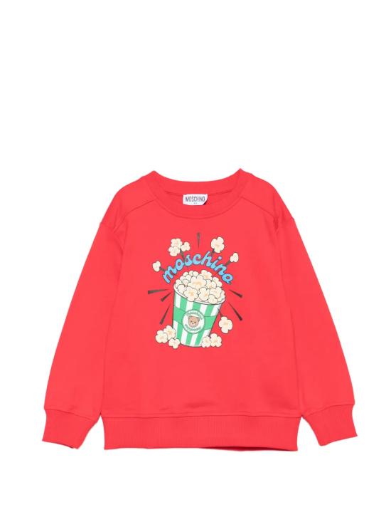 26FW [키즈] 모스키노 니트/스웻셔츠 HNF099LCA94 50109 ROSSO