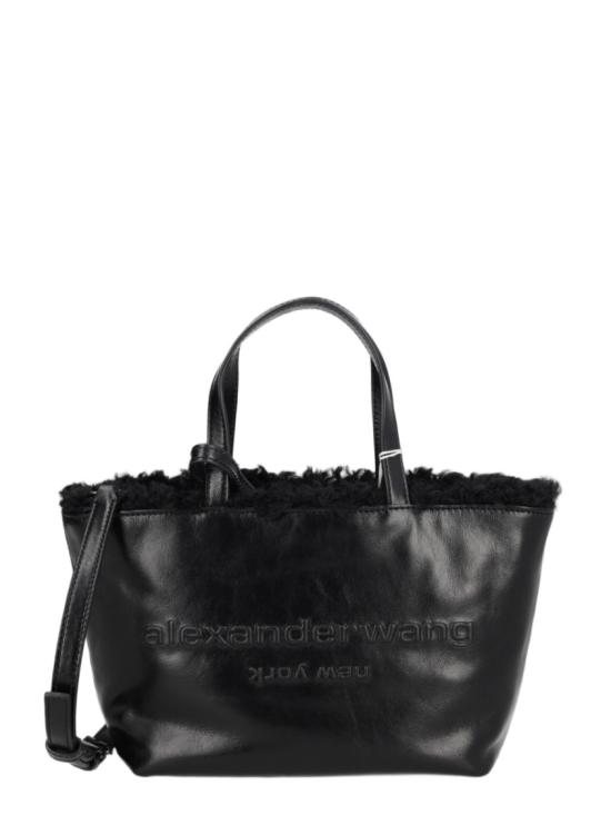 26FW 알렉산더 왕 토트백 20426T22L 001 Black