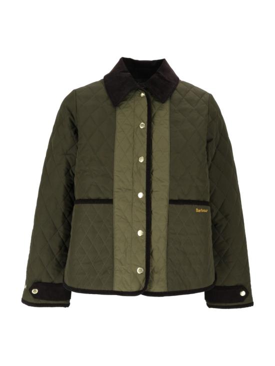 26FW 바버 자켓 262MLQU1924 Green