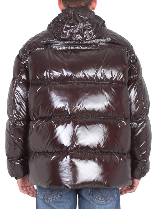  보테가베네타 패딩 보테가 베네타 글로시  재킷 브라운 - BOTTEGA VENETA