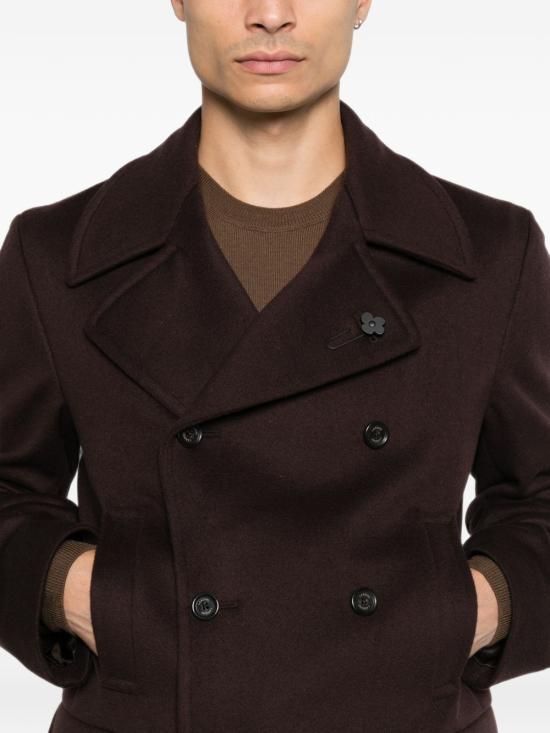 26FW 라르디니 코트 ACECHO CN65601460 MARRONE - LARDINI