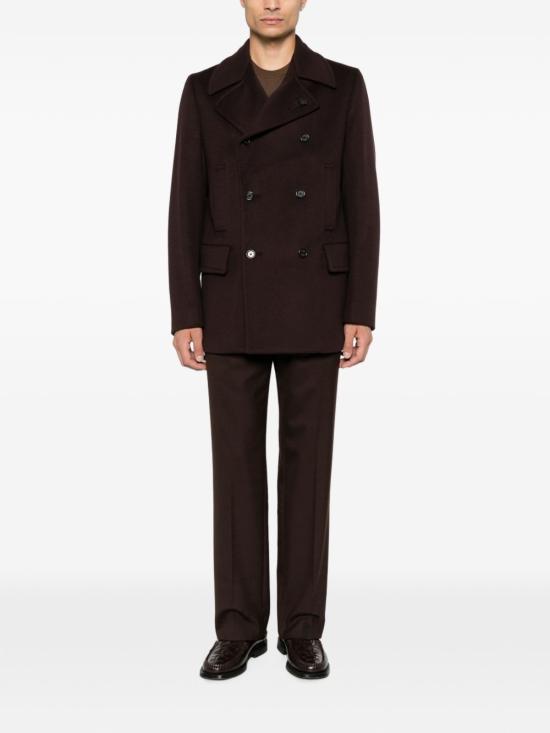 26FW 라르디니 코트 ACECHO CN65601460 MARRONE - LARDINI