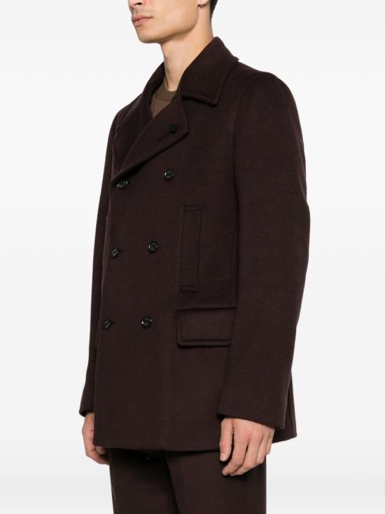 26FW 라르디니 코트 ACECHO CN65601460 MARRONE - LARDINI