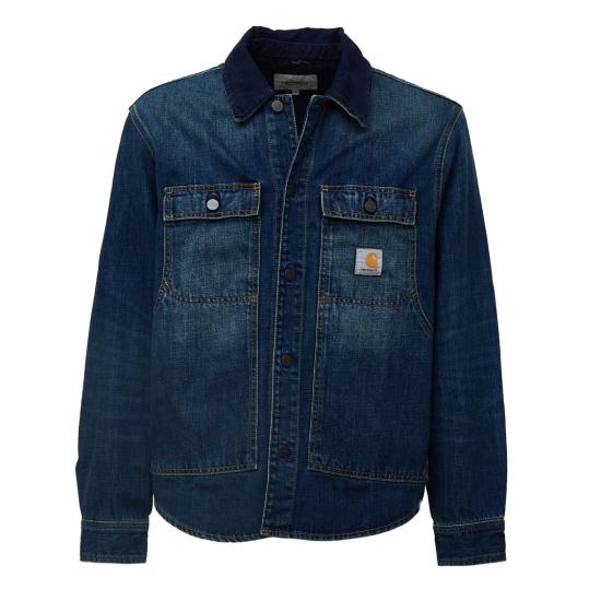 26FW 칼하트 WIP 데님 자켓 I037532 Blue