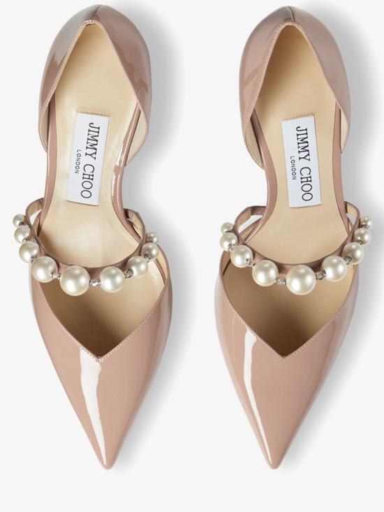 26FW 지미추 힐/펌프스 AURELIE85XKM BALLETPINKWHITE ROSA - JIMMY CHOO
