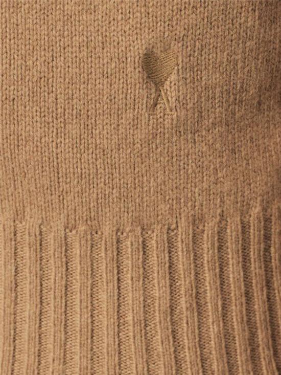 26FW 아미 스웨터 HKS832 005280 CAMEL - AMI