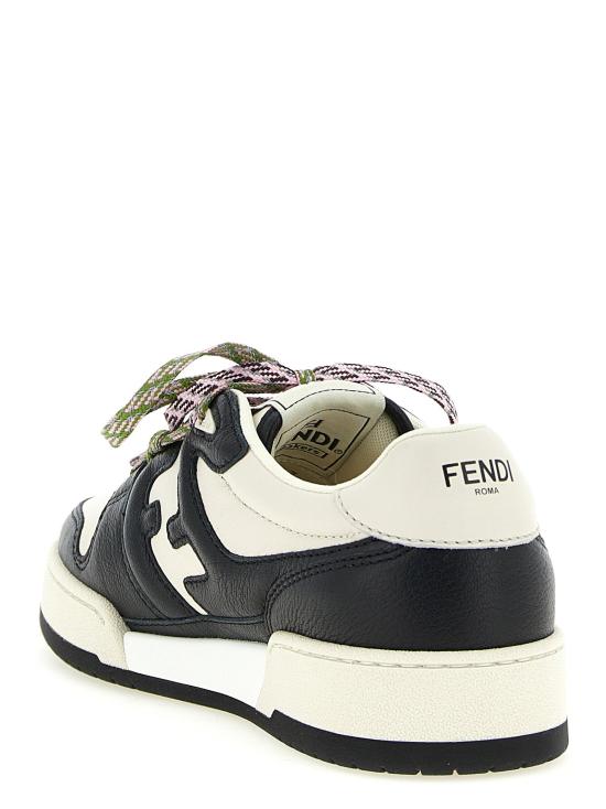  펜디 스니커즈 LD8E8943AY1QF1HWI BLACK AND WHITE - FENDI