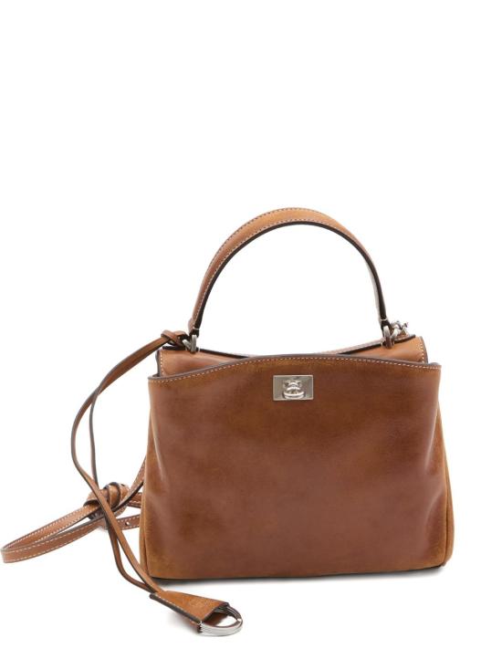 26FW 발렌시아가 로데오 미니 핸드백 843712 2ABP72753 TAN COWBOY