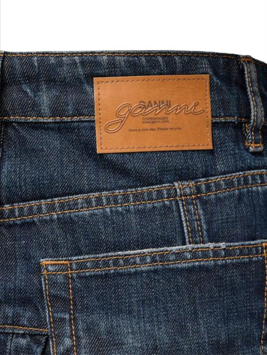 26FW 가니 미디 스커트 A1090339 569 DARK BLUE VINTAGE - GANNI