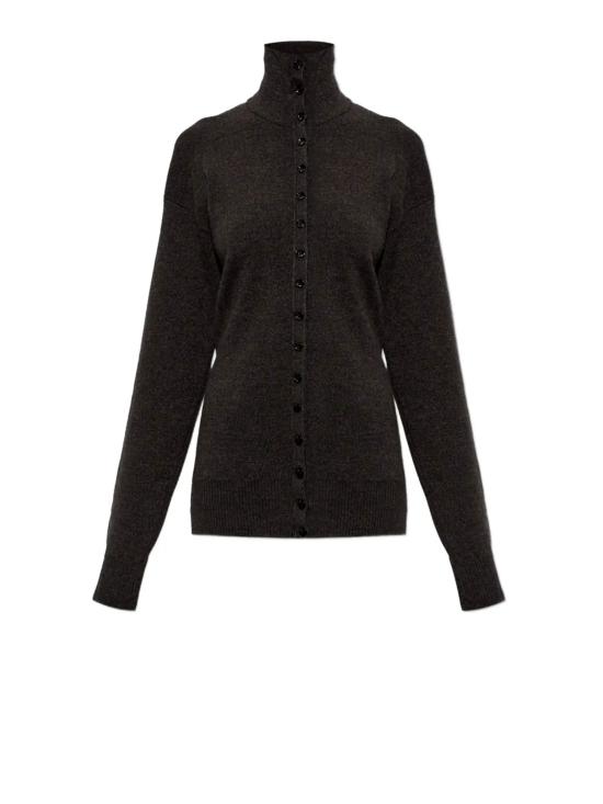 26FW 르메르 긴팔 티셔츠 PO0047 LK1070 BK674 BLACK MELANGE