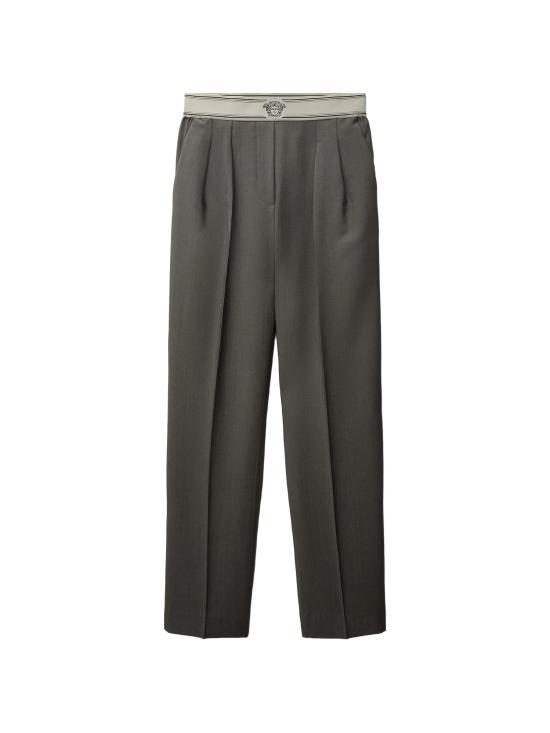 26FW 베르사체 팬츠 1025885 1A176691EJ70 COLD GREY