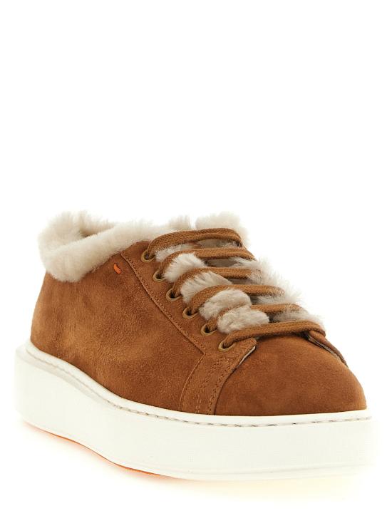  산토니 스니커즈 LDWBCD61524BARPTOYC40 COGNAC - SANTONI