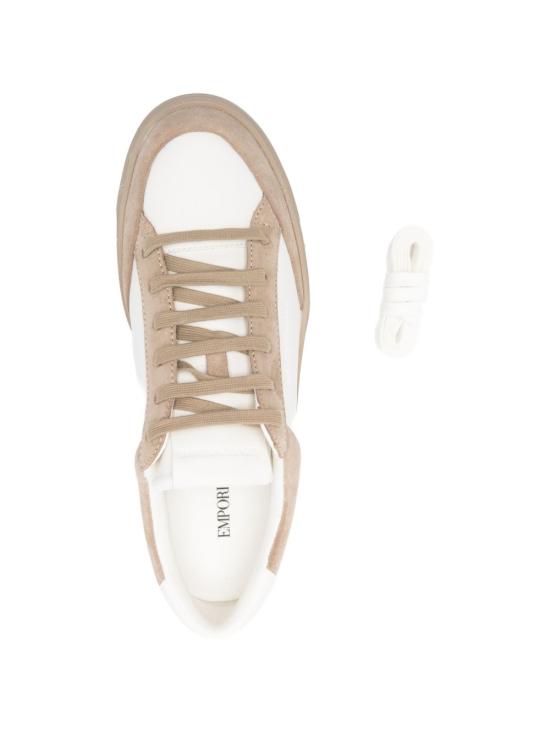  엠포리오 아르마니 스니커즈 EM004784AF23198M1257 P26 CREAM - EMPORIO ARMANI
